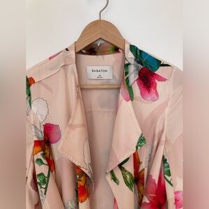 Babaton graphic floral robe from Aritzia